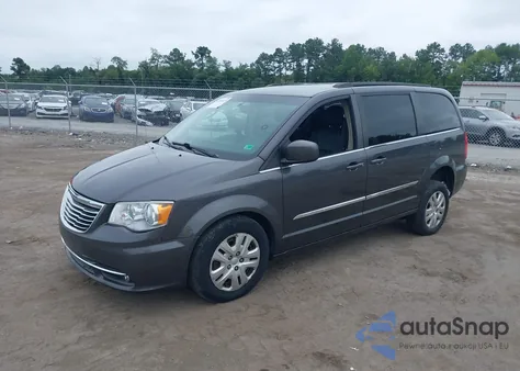 2016 Chrysler Town & Country Touring from USA, damaged, VIN 2C4RC1BG7GR185579